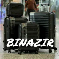 چمدان PARTNER دسته تلسکوپی 100% نشکن (BINAZIR)|کیف، کفش، کمربند|اصفهان, تخت فولاد|دیوار