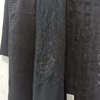 سه عدد شال مشکی مجلسی