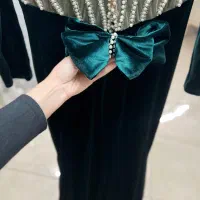 پیرهن مجلسی مخمل ماهی|لباس|ری, دیلمان|دیوار