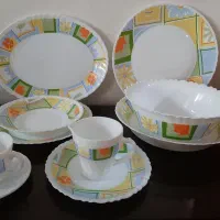 دو دست سرویس غذاخوری ۱۹ پارچه امارات