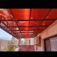 نصب سایبان پلی کربنات والاچیق وسقف سفال|مصالح و تجهیزات ساختمان|کاشان, دشت لتحر|دیوار