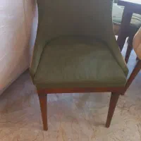 شش عددصندلی جنس محکم و سالم همراه میز ۱۵۰ در ۹۰|میز و صندلی غذاخوری|تهران, جنت‌آباد مرکزی|دیوار