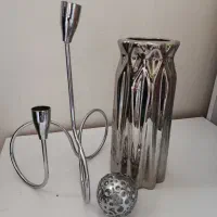 گلدان و جاشمعی و گوی