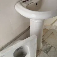 روشویی و سنگ توالت نو کاشی