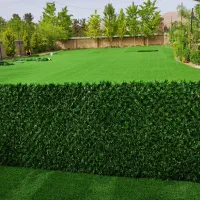 فنس چمنی و برگی