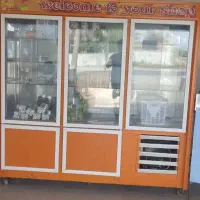 یخچال ایستاده ویترینی سوپرمارکتی