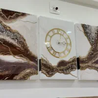 فروش فوری ساعت،تابلو رزینی*تحویل فوری*جاکلیدی هدیه