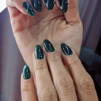 کاشت ناخن کوتاهی مواصلاح رنگ موکراتین