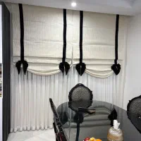 انواع خدمات پرده (دوخت،نصب،خشکشویی واصلاح پرده)|پرده، رانر، رومیزی|تهران, بلوار کشاورز|دیوار