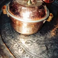 انواع ظروف مس مینیاتوری کلکسیون اروپایی سیلورپلیت|کلکسیون اشیاء عتیقه|زنجان, |دیوار