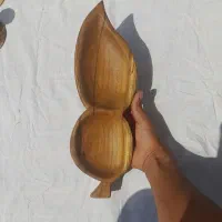 اردور خوری چوبی طرح برگ