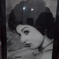 دوعدد تابلو سیاه قلم