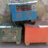 دستگاه جوش قدیمی روغنی متور جوش برمیداریم