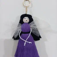 عروسک مکرومه ای