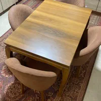 میز ناهار خوری چهار نفره همراه با چهار صندلی|میز و صندلی غذاخوری|قائم‌شهر, |دیوار