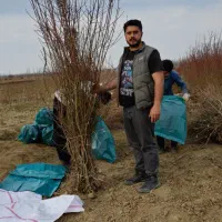 نهال بادام پربار مناسب مناطق سرد و گرم|خدمات باغبانی و درختکاری|روانسر, |دیوار