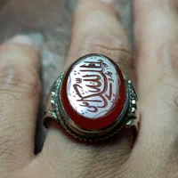 انگشتر عقیق خطی (عماد)|جواهرات|رشت, شهرک صبا|دیوار