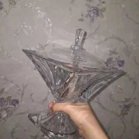 سرویس آجیل خوری شیشه ای