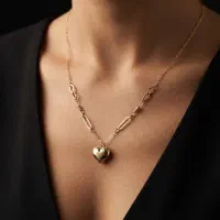 گردنبند طلا نمادار سبک / وزن ۲ الی ۵ گرم