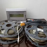 فروش ریسه LED نو و کارکرده + قرقره ریسه آبی ریسه