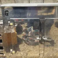 یخچال ویترینی استیل