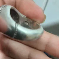 انگشتر کاردست عقیق یمن شن دار|کلکسیون و سرگرمی|تویسرکان, |دیوار