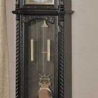 ساعت ایستاده چوبی