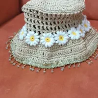 کلاه ساحلی رافیا