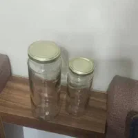 شیشه برای مربا، عسل یا معجون در دو سایز.|ظروف نگهدارنده، پلاستیکی، یک‌بارمصرف|شیراز, شهرک پرواز|دیوار