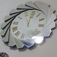 ساعت دیواری آینه ای