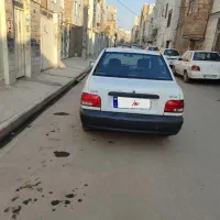 پراید بی رنگ شاستی سالم موتور سالم شاستی|خودرو سواری و وانت|گالیکش, |دیوار