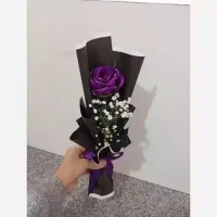 گل با روبان