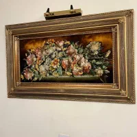 تابلو فرش دستباف ابریشم