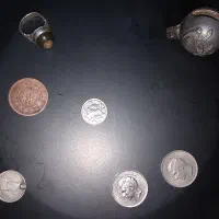 عتیقه سکه قدیمی و انگشتر