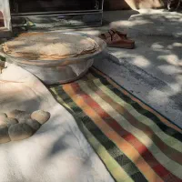 نان تیری محلی و سنتی دیار بختیاری|خوردنی و آشامیدنی|مشکین‌دشت, |دیوار