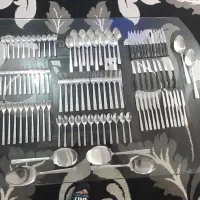 سرویس کامل قاشق چنگال استیل سنگین و آلیاژ دار