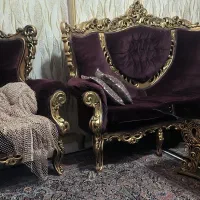 مبل استیل پارچه مخمل ترک