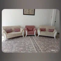 مبل راحتی ۹نفره درحد نو|مبلمان خانگی و میز عسلی|جوانرود, |دیوار