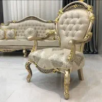 مبل کلاسیک گندمی