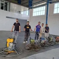 بتن ریزی کف با ماله پروانه و دوربین|خدمات پیشه و مهارت|تهران, آسمان|دیوار