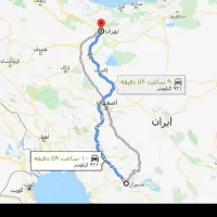 شیراز به تهران