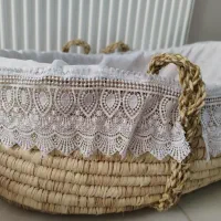 گهواره حصیری نوزاد|تخت و سرویس خواب|یزد, |دیوار