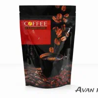 پاکت ایستاده زیپدار با طرح آماده