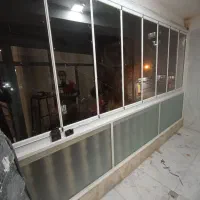 شیشه بالکن ریلی|مصالح و تجهیزات ساختمان|همدان, |دیوار