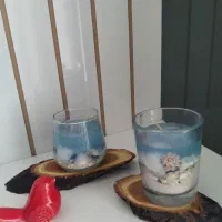 شمع تزئینی و ژورنالی|صنایع دستی و سایر لوازم تزئینی|نیشابور, شهرک فیروزه|دیوار