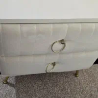 تخت خواب دونفره ومیزارایش|تخت و سرویس خواب|کرمانشاه, |دیوار