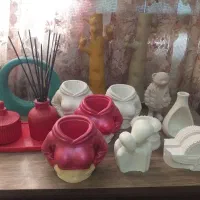 بیس خام و رنگ شده سنگ مصنوعی