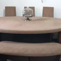 میز نهار خوری ۸ نفره بیضی