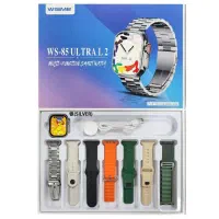 ساعت هوشمند 7 بند برند ویسمی با بند فلزی