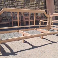 کلاف خام کاناپه پشت صاف مدل کاجی لونا دیبا|مبلمان خانگی و میز عسلی|تهران, یافت آباد شمالی|دیوار